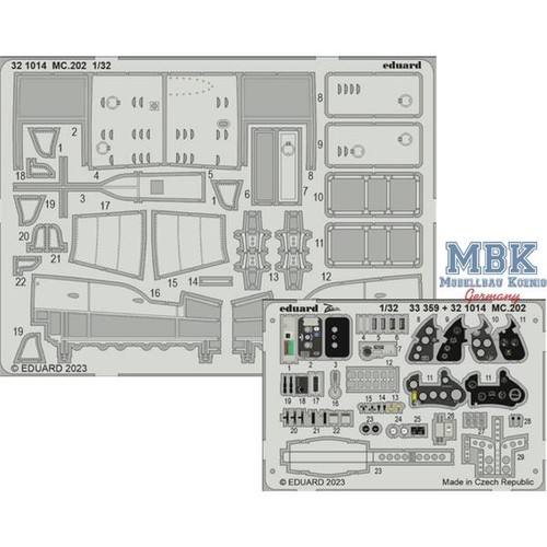 Eduard ed321014 macchi 202 - ed321014, mc.202
