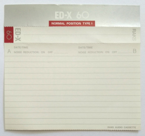 Copertina inlay raks 60 - inlay,