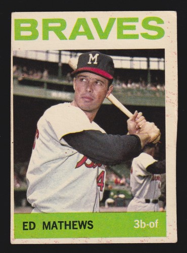 Eddie mathews braves 1964 - eddie,